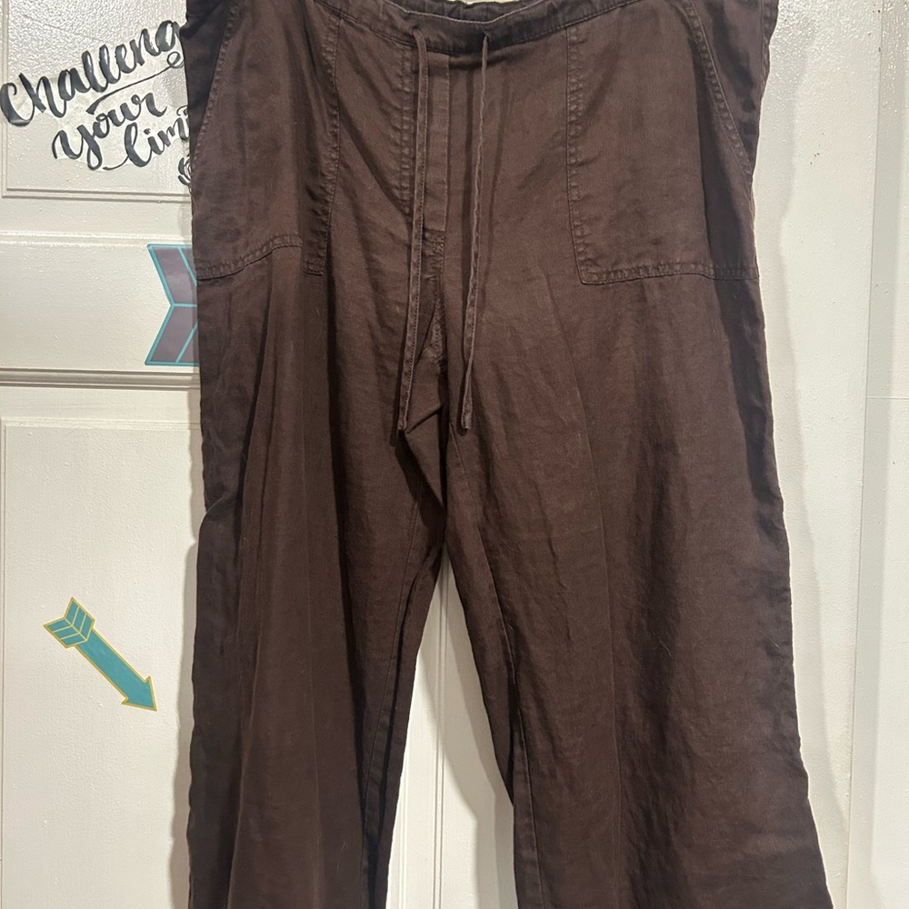 LONDONJEAN Women's Brown Cargo Pants